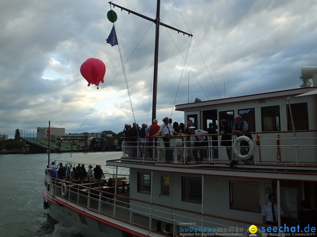 BREGENZER LUFTSPIELE: Jungfernfahrt am Bodensee: Euter-Luftschiff, 23.08.20