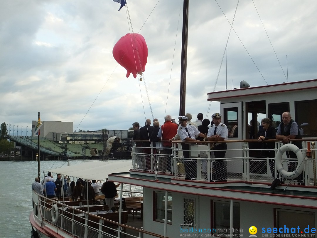 BREGENZER LUFTSPIELE: Jungfernfahrt am Bodensee: Euter-Luftschiff, 23.08.20