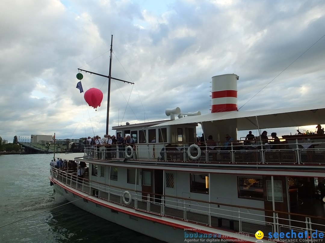 BREGENZER LUFTSPIELE: Jungfernfahrt am Bodensee: Euter-Luftschiff, 23.08.20