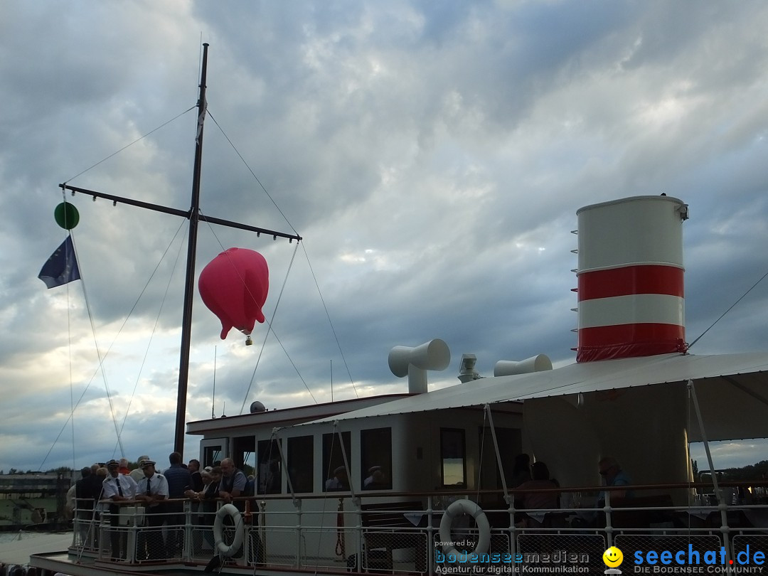 BREGENZER LUFTSPIELE: Jungfernfahrt am Bodensee: Euter-Luftschiff, 23.08.20