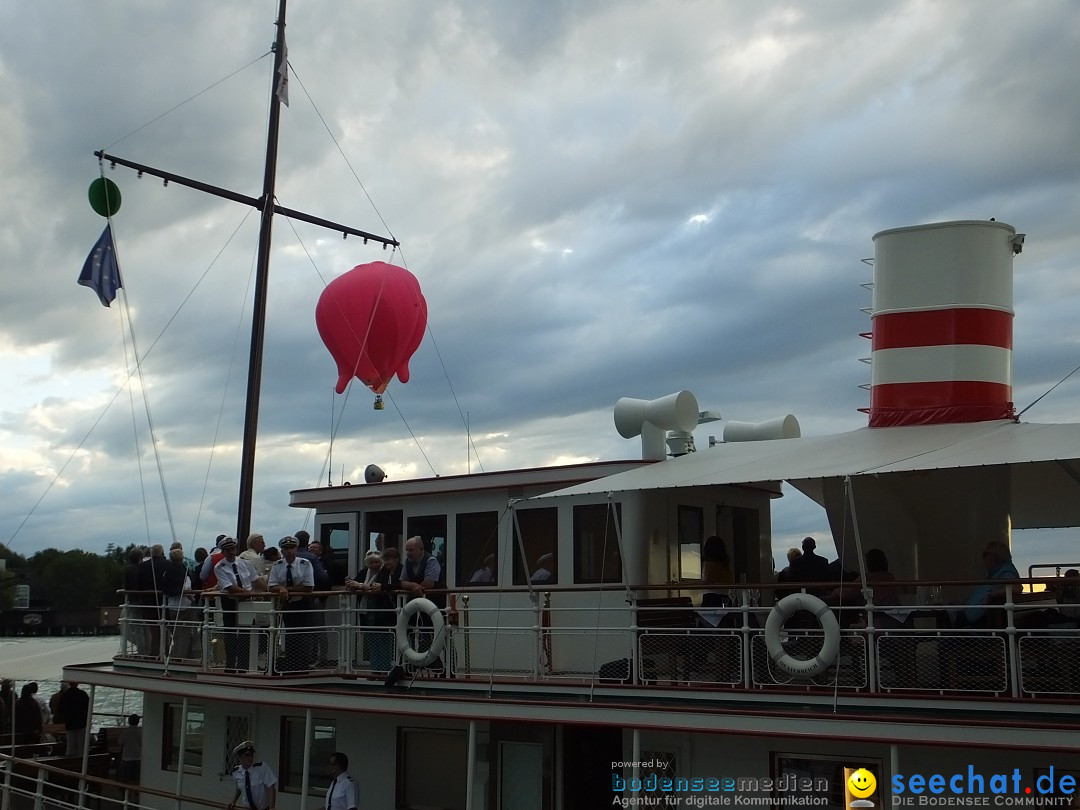 BREGENZER LUFTSPIELE: Jungfernfahrt am Bodensee: Euter-Luftschiff, 23.08.20