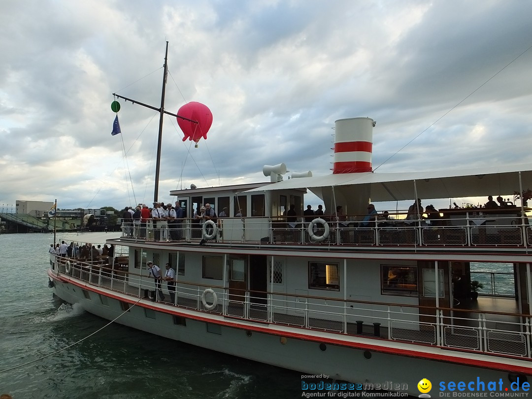 BREGENZER LUFTSPIELE: Jungfernfahrt am Bodensee: Euter-Luftschiff, 23.08.20