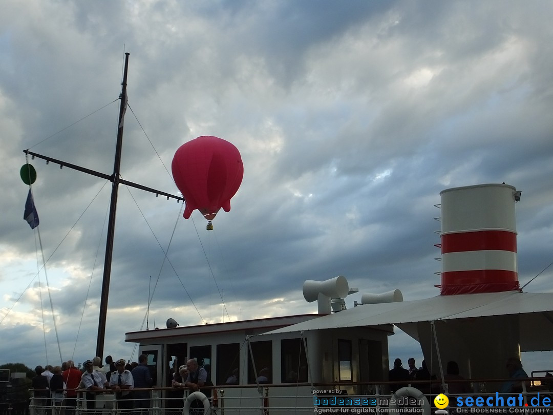 BREGENZER LUFTSPIELE: Jungfernfahrt am Bodensee: Euter-Luftschiff, 23.08.20