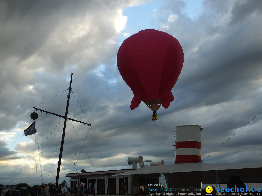 BREGENZER LUFTSPIELE: Jungfernfahrt am Bodensee: Euter-Luftschiff, 23.08.20