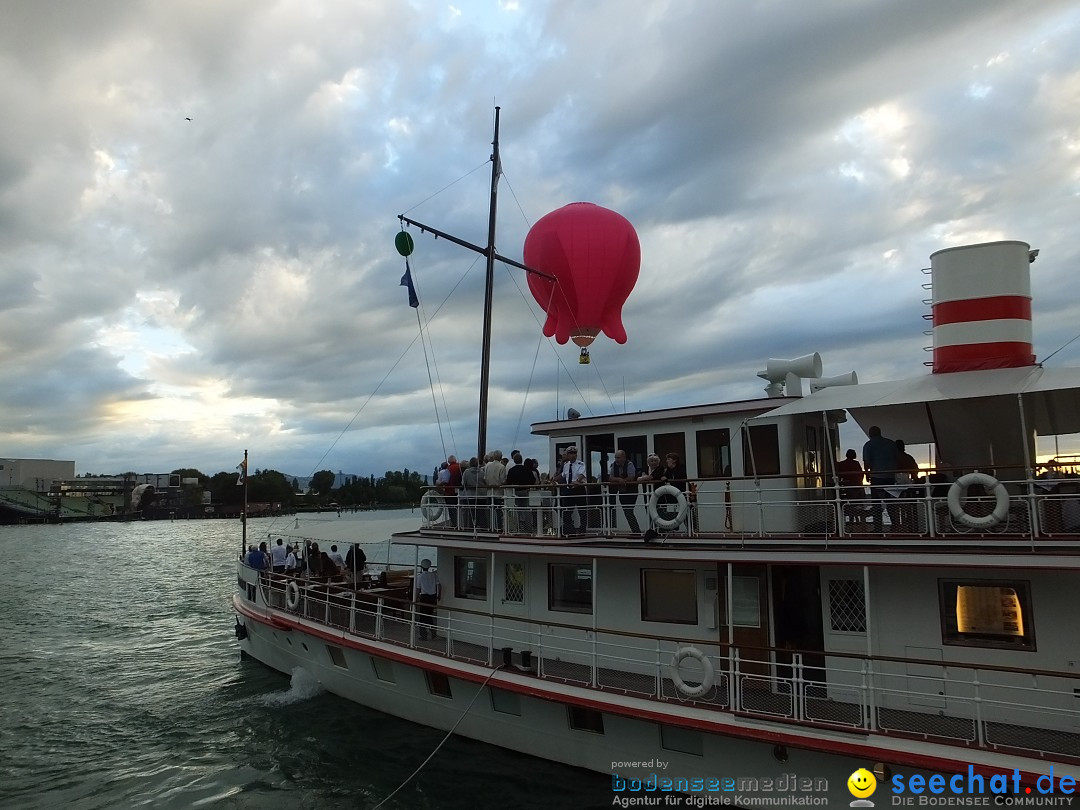 BREGENZER LUFTSPIELE: Jungfernfahrt am Bodensee: Euter-Luftschiff, 23.08.20