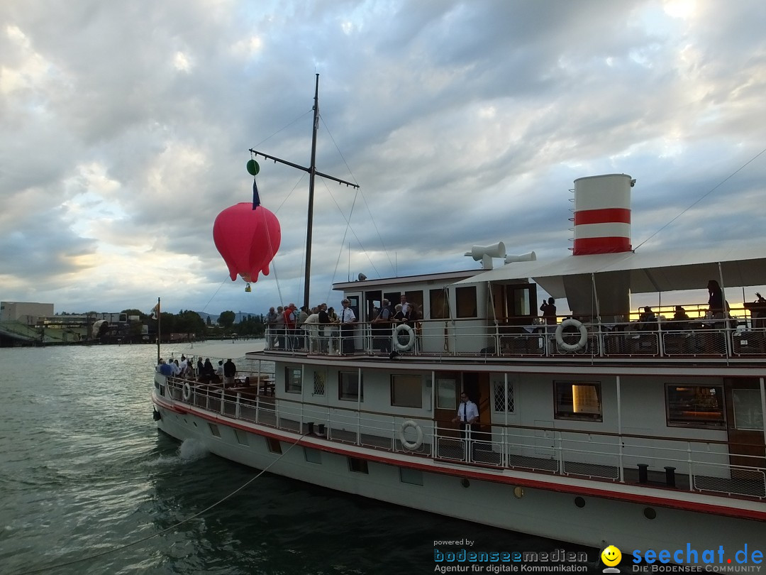 BREGENZER LUFTSPIELE: Jungfernfahrt am Bodensee: Euter-Luftschiff, 23.08.20