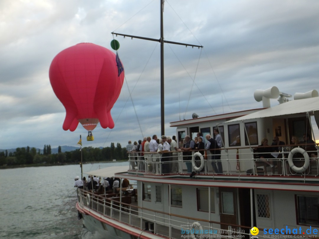 BREGENZER LUFTSPIELE: Jungfernfahrt am Bodensee: Euter-Luftschiff, 23.08.20