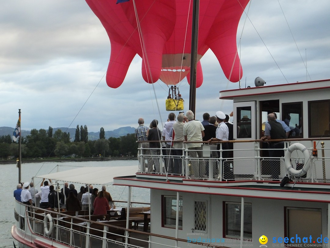 BREGENZER LUFTSPIELE: Jungfernfahrt am Bodensee: Euter-Luftschiff, 23.08.20