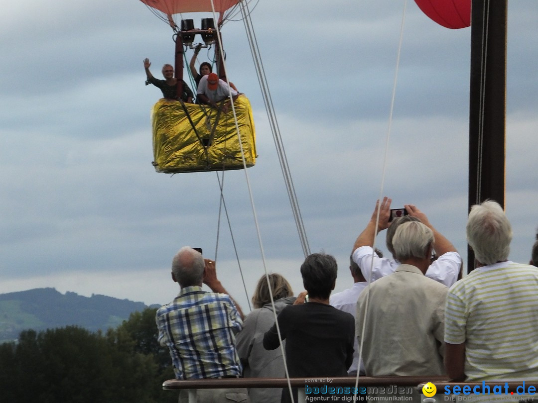 BREGENZER LUFTSPIELE: Jungfernfahrt am Bodensee: Euter-Luftschiff, 23.08.20