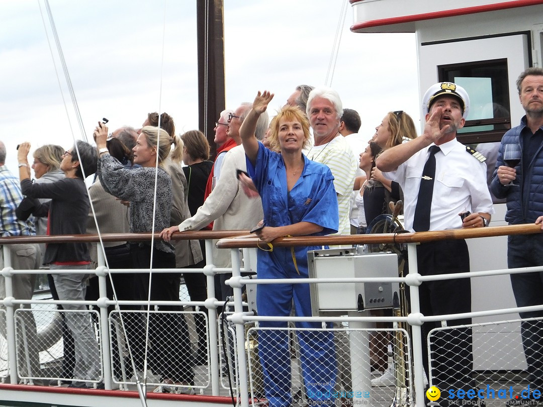 BREGENZER LUFTSPIELE: Jungfernfahrt am Bodensee: Euter-Luftschiff, 23.08.20