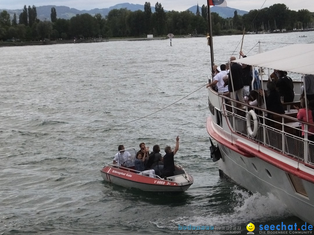 BREGENZER LUFTSPIELE: Jungfernfahrt am Bodensee: Euter-Luftschiff, 23.08.20