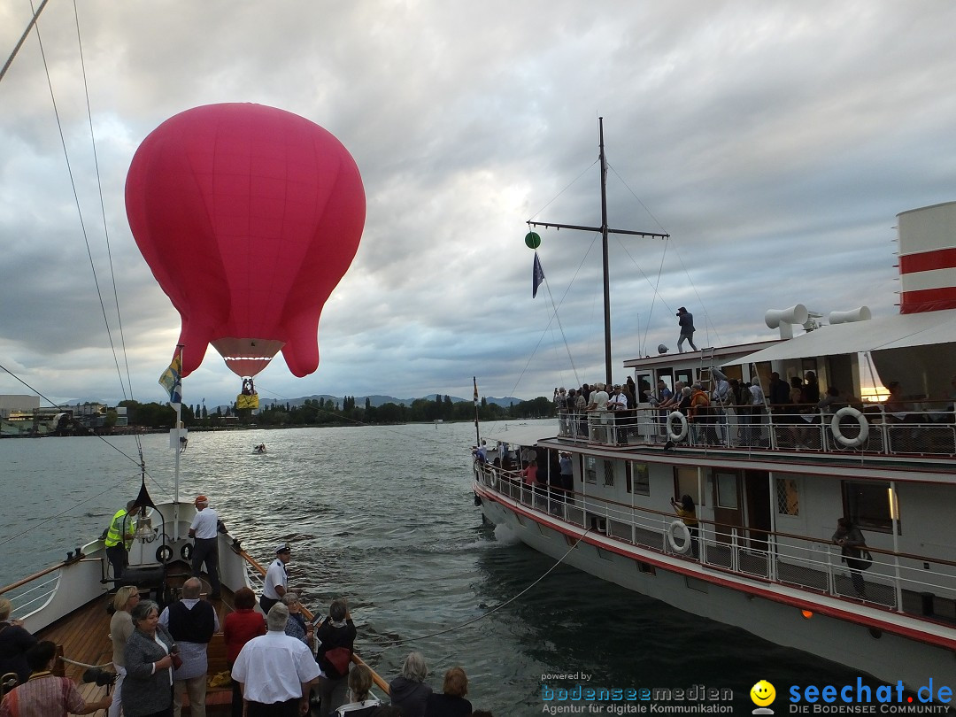 BREGENZER LUFTSPIELE: Jungfernfahrt am Bodensee: Euter-Luftschiff, 23.08.20