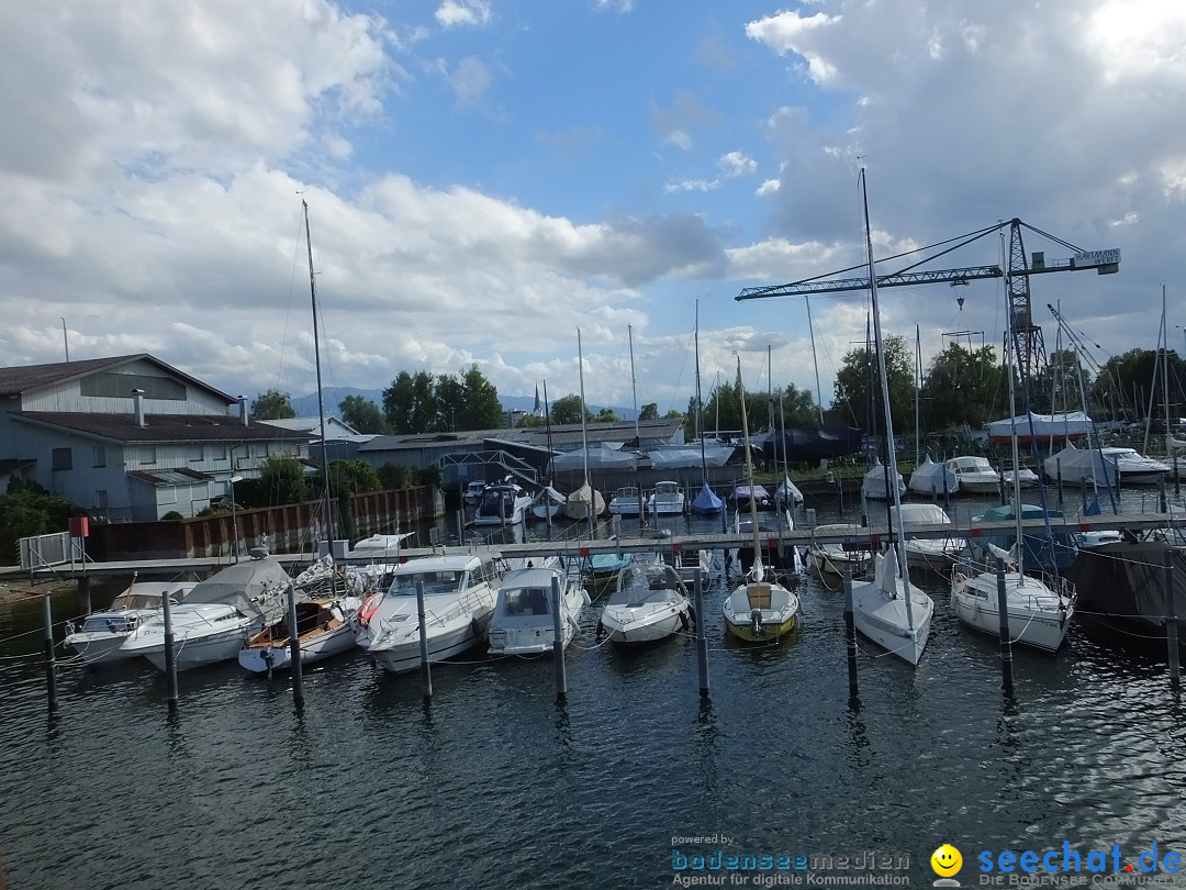 BREGENZER LUFTSPIELE: Jungfernfahrt am Bodensee: Euter-Luftschiff, 23.08.20