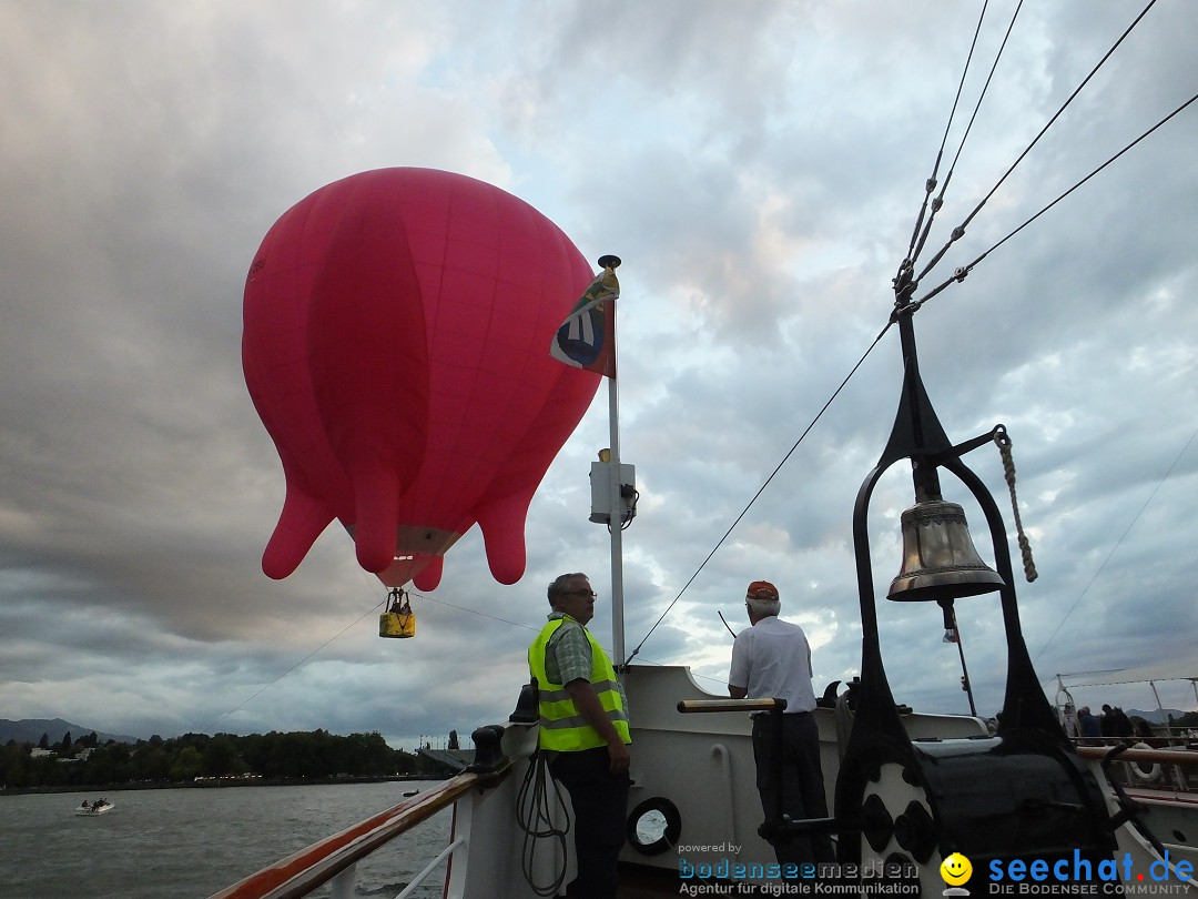 BREGENZER LUFTSPIELE: Jungfernfahrt am Bodensee: Euter-Luftschiff, 23.08.20