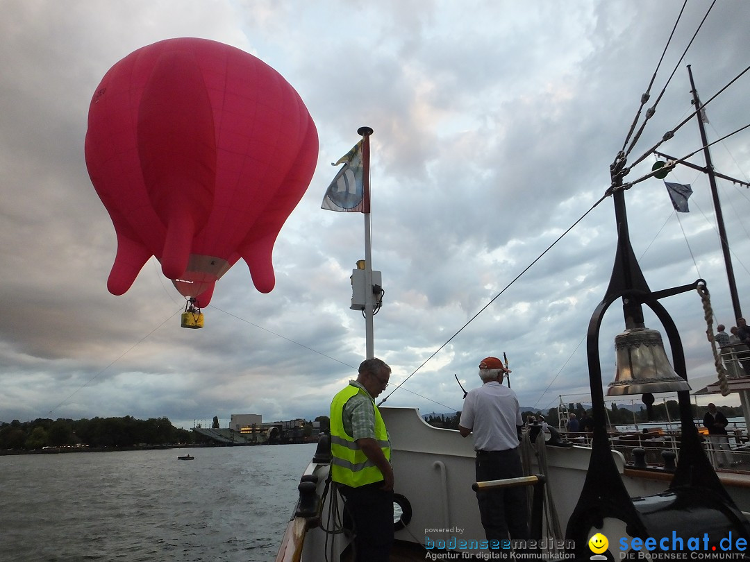 BREGENZER LUFTSPIELE: Jungfernfahrt am Bodensee: Euter-Luftschiff, 23.08.20