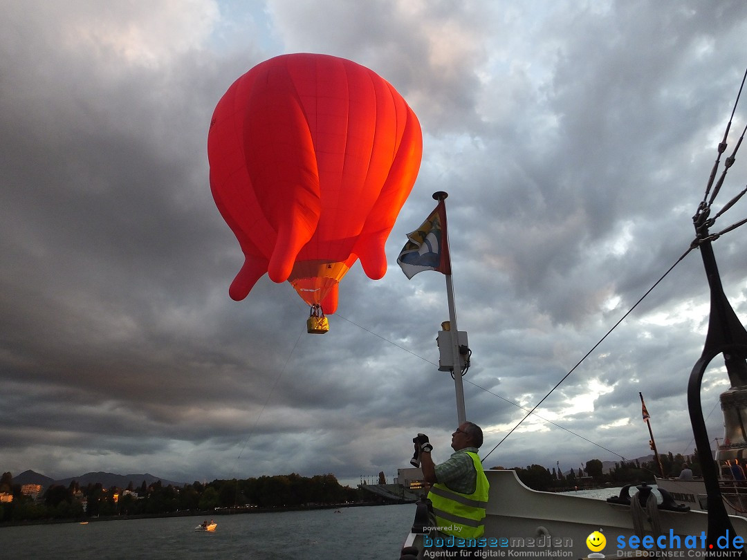 BREGENZER LUFTSPIELE: Jungfernfahrt am Bodensee: Euter-Luftschiff, 23.08.20