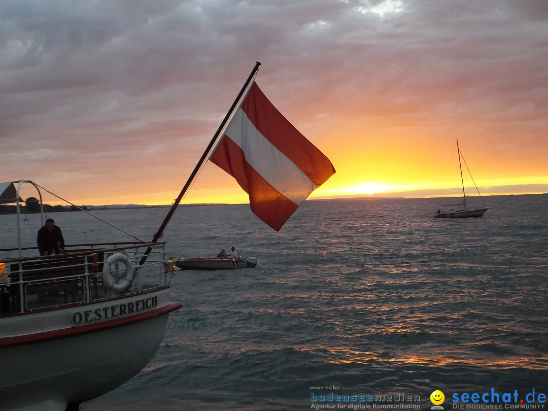 BREGENZER LUFTSPIELE: Jungfernfahrt am Bodensee: Euter-Luftschiff, 23.08.20