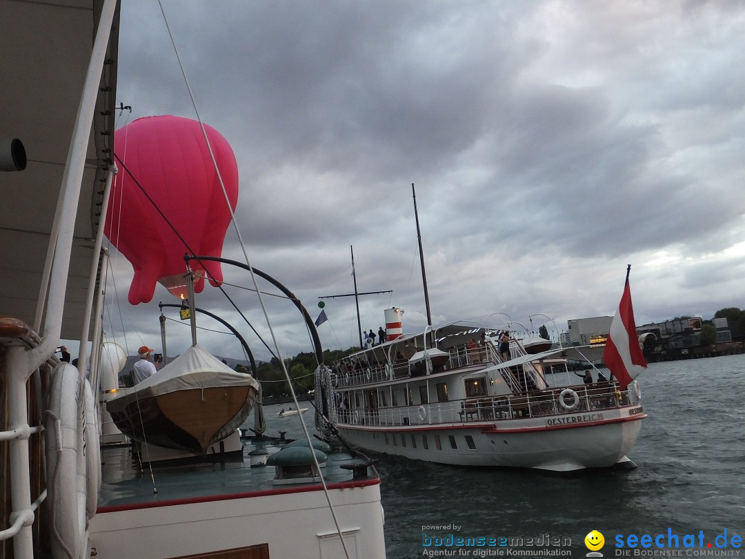 BREGENZER LUFTSPIELE: Jungfernfahrt am Bodensee: Euter-Luftschiff, 23.08.20