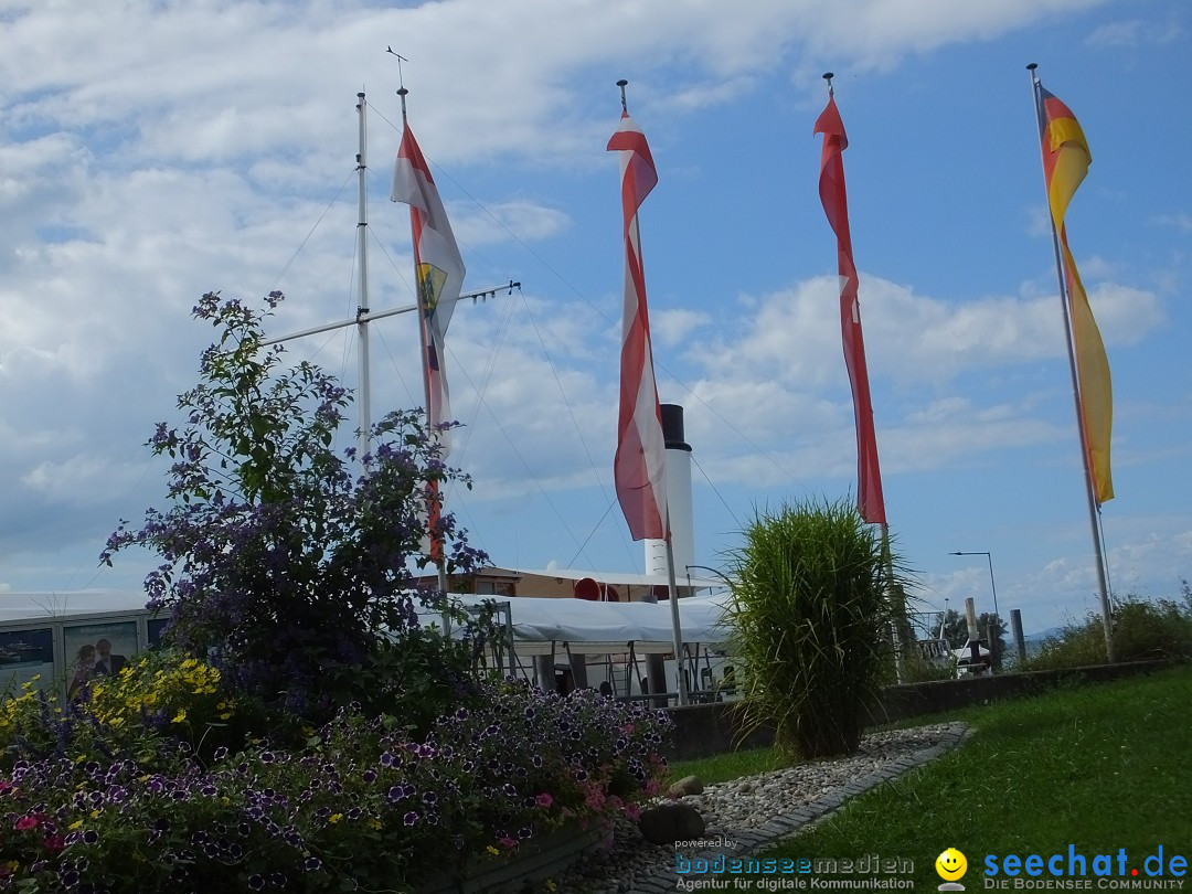 BREGENZER LUFTSPIELE: Jungfernfahrt am Bodensee: Euter-Luftschiff, 23.08.20