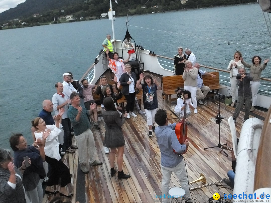 BREGENZER LUFTSPIELE: Jungfernfahrt am Bodensee: Euter-Luftschiff, 23.08.20