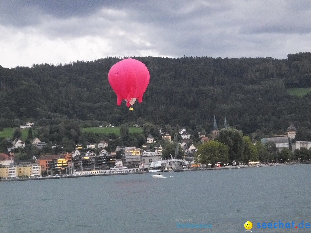 BREGENZER LUFTSPIELE: Jungfernfahrt am Bodensee: Euter-Luftschiff, 23.08.20