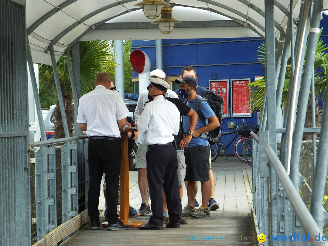 BREGENZER LUFTSPIELE: Jungfernfahrt am Bodensee: Euter-Luftschiff, 23.08.20