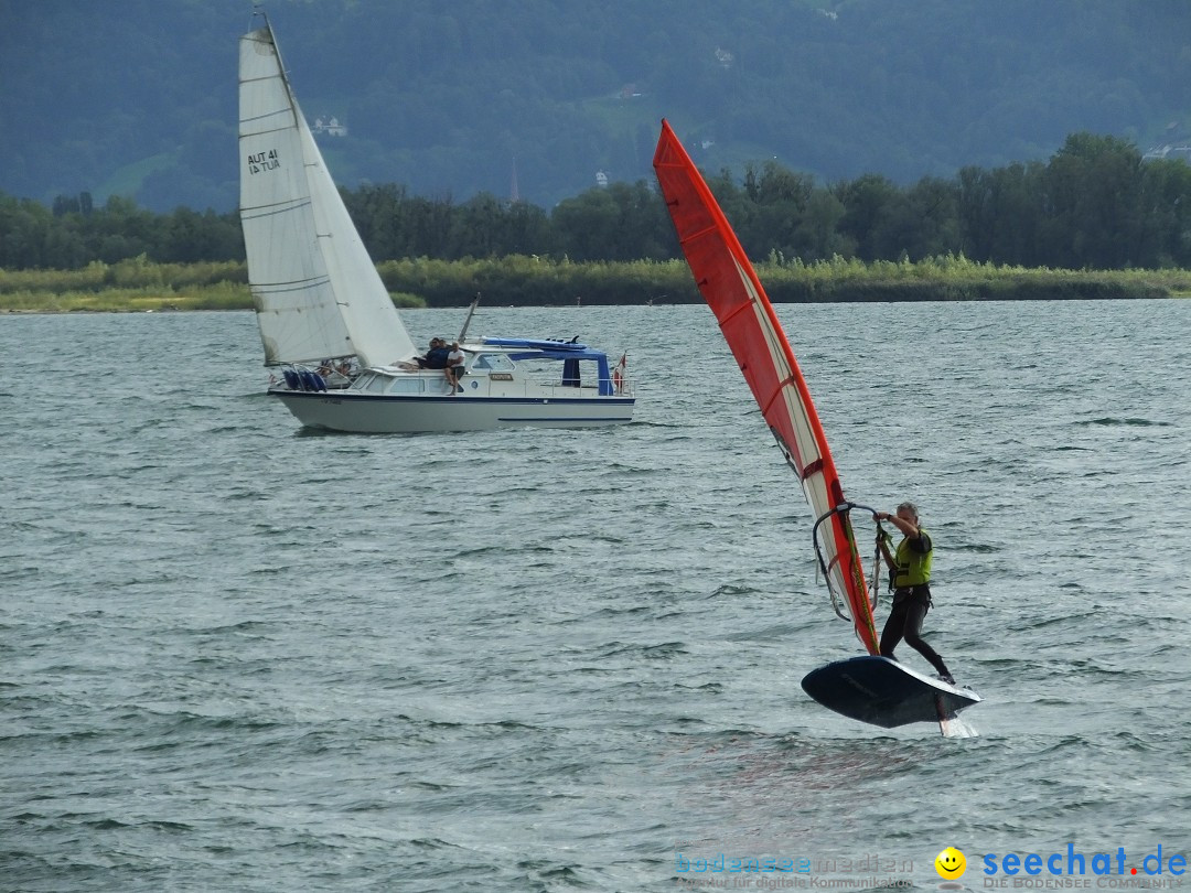 BREGENZER LUFTSPIELE: Jungfernfahrt am Bodensee: Euter-Luftschiff, 23.08.20