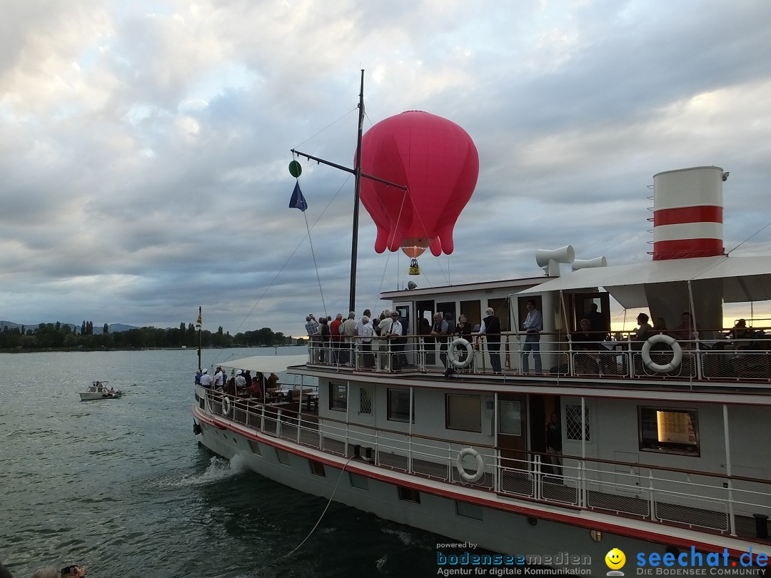 BREGENZER LUFTSPIELE: Jungfernfahrt am Bodensee: Euter-Luftschiff, 23.08.20