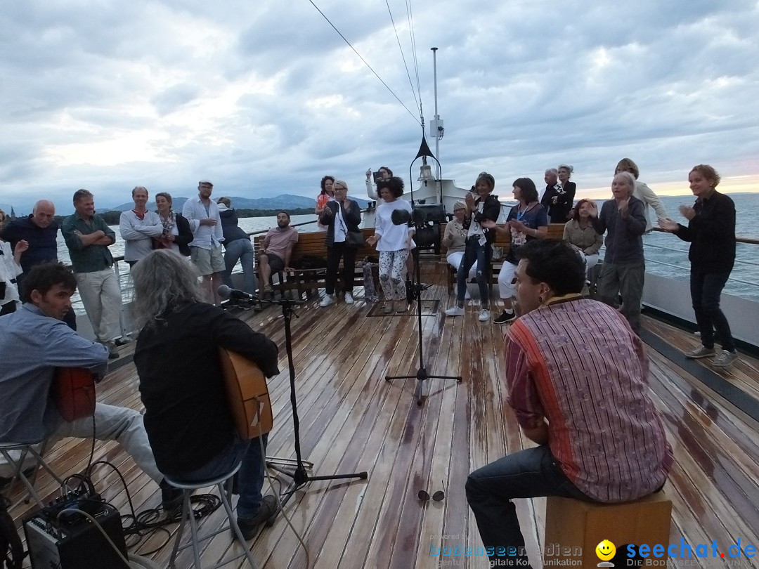 BREGENZER LUFTSPIELE: Jungfernfahrt am Bodensee: Euter-Luftschiff, 23.08.20