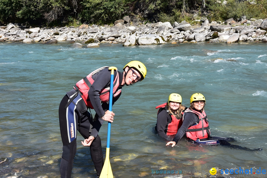 River Rafting: Ilanz-Reichenau - Schweiz, 21.08.2020