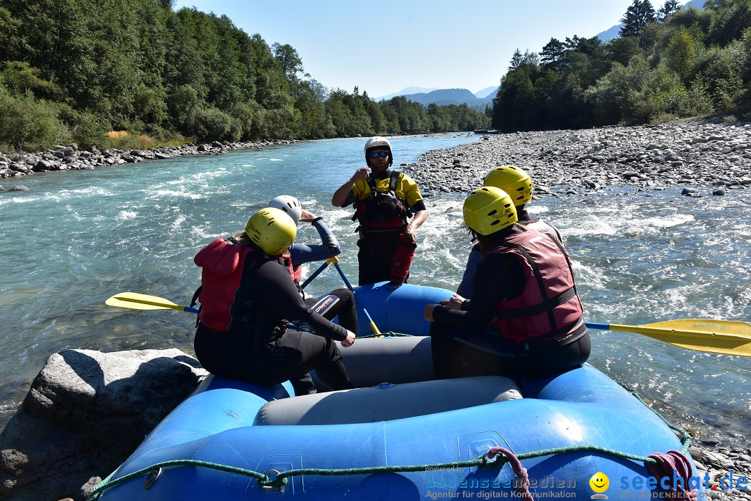 River Rafting: Ilanz-Reichenau - Schweiz, 21.08.2020