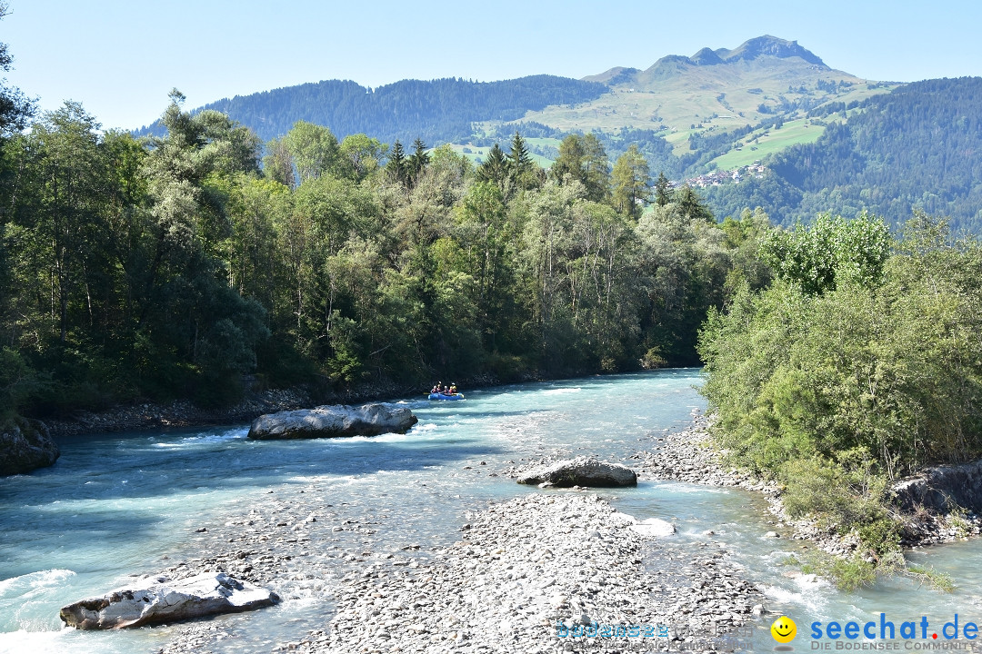 River Rafting: Ilanz-Reichenau - Schweiz, 21.08.2020