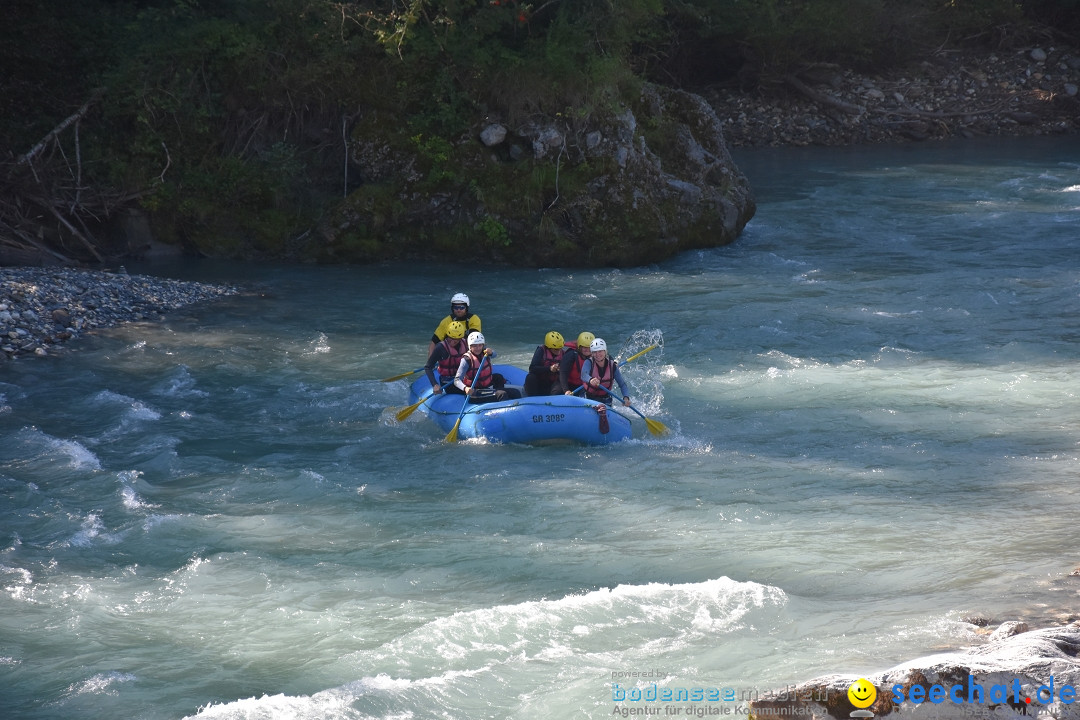 River Rafting: Ilanz-Reichenau - Schweiz, 21.08.2020