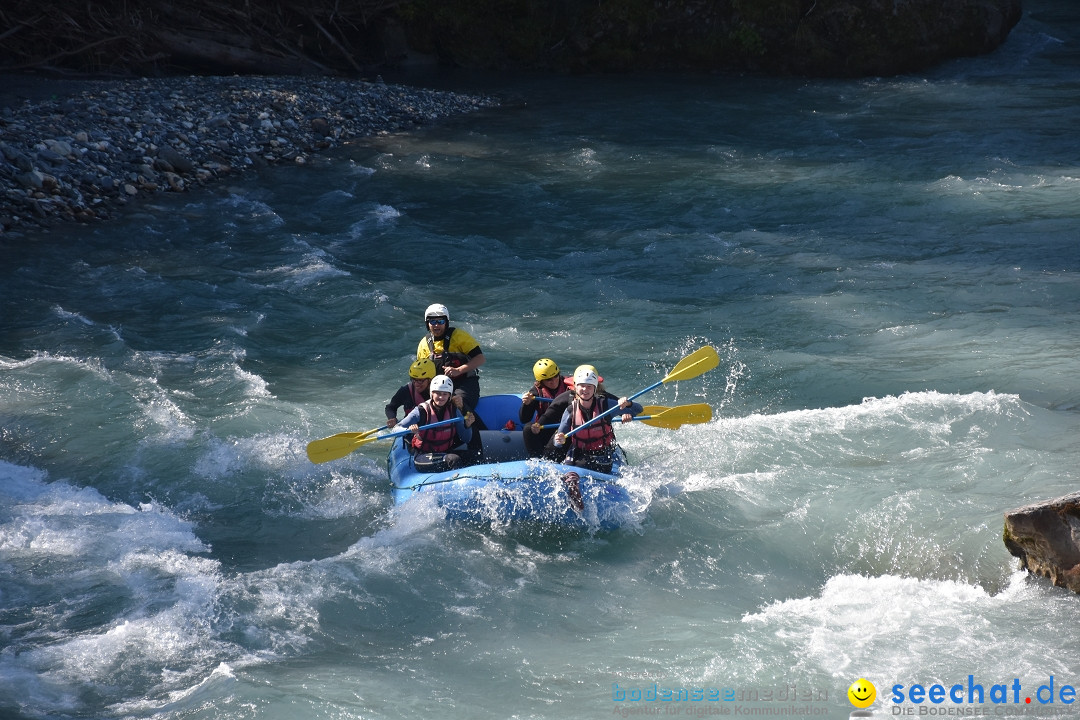 River Rafting: Ilanz-Reichenau - Schweiz, 21.08.2020