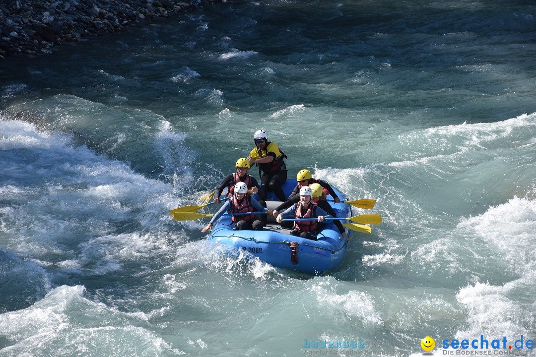 River Rafting: Ilanz-Reichenau - Schweiz, 21.08.2020