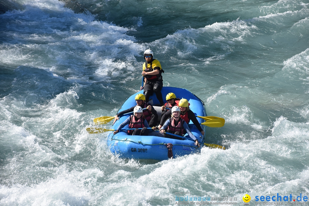 River Rafting: Ilanz-Reichenau - Schweiz, 21.08.2020