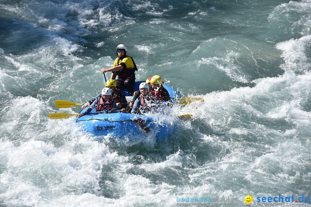 River Rafting: Ilanz-Reichenau - Schweiz, 21.08.2020