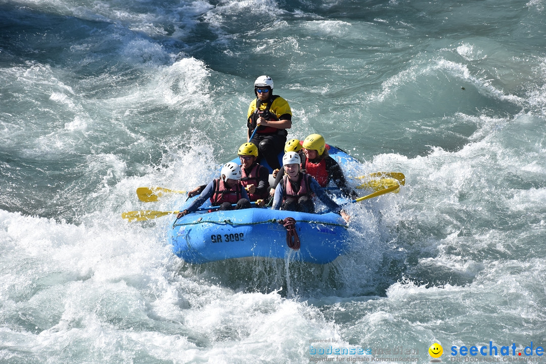 River Rafting: Ilanz-Reichenau - Schweiz, 21.08.2020