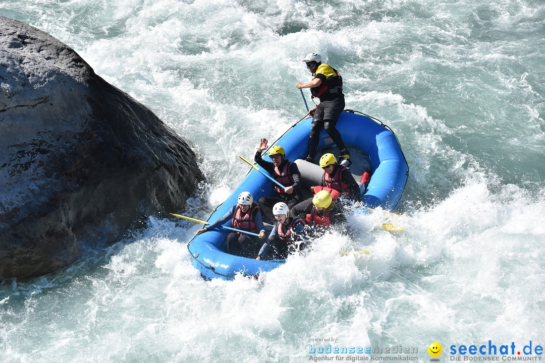 River Rafting: Ilanz-Reichenau - Schweiz, 21.08.2020