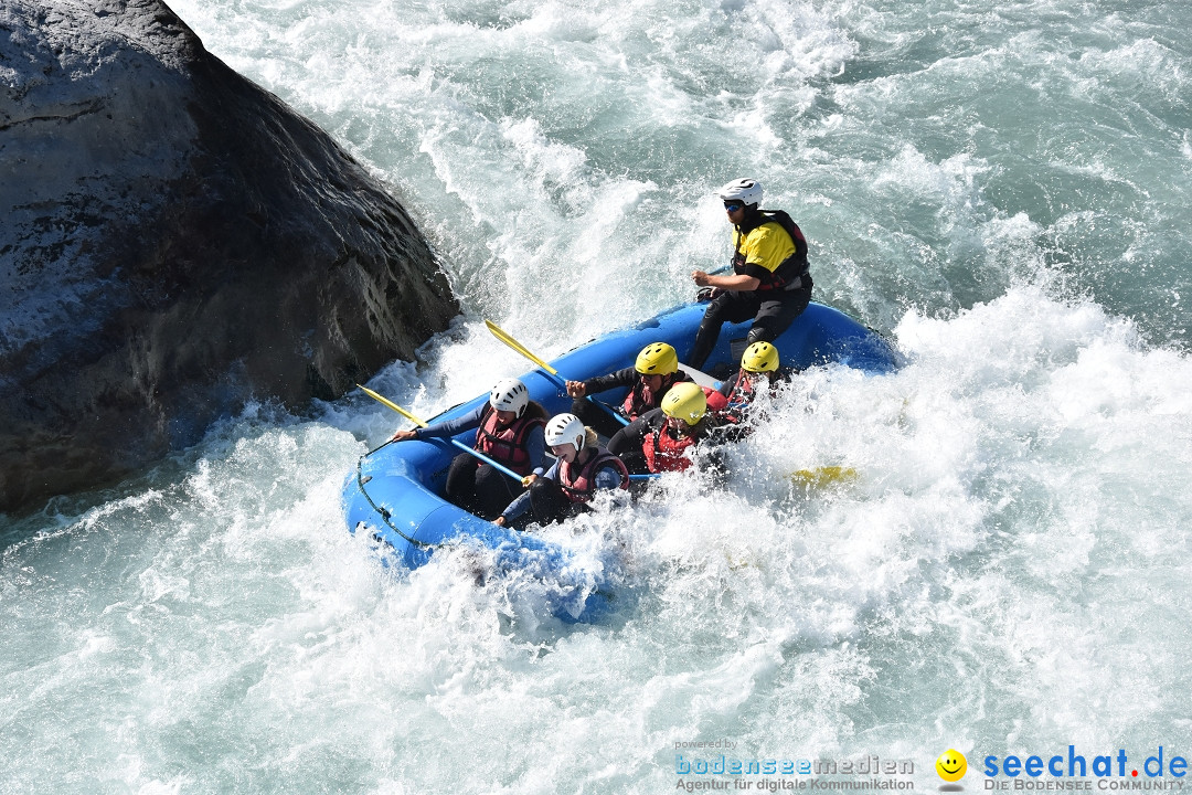 River Rafting: Ilanz-Reichenau - Schweiz, 21.08.2020