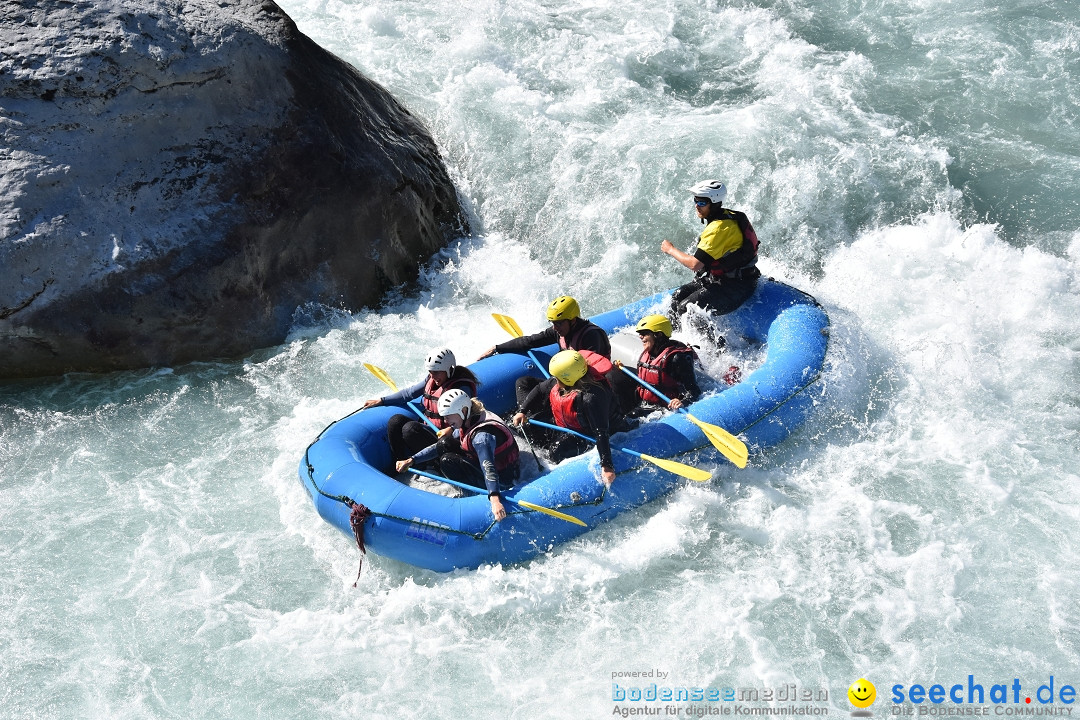 River Rafting: Ilanz-Reichenau - Schweiz, 21.08.2020