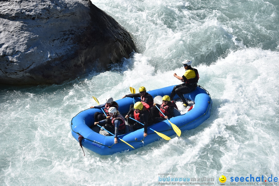 River Rafting: Ilanz-Reichenau - Schweiz, 21.08.2020