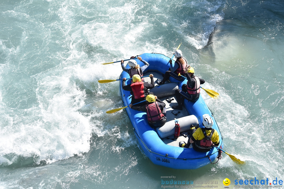 River Rafting: Ilanz-Reichenau - Schweiz, 21.08.2020