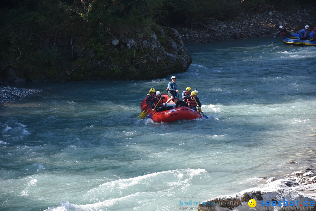 River Rafting: Ilanz-Reichenau - Schweiz, 21.08.2020