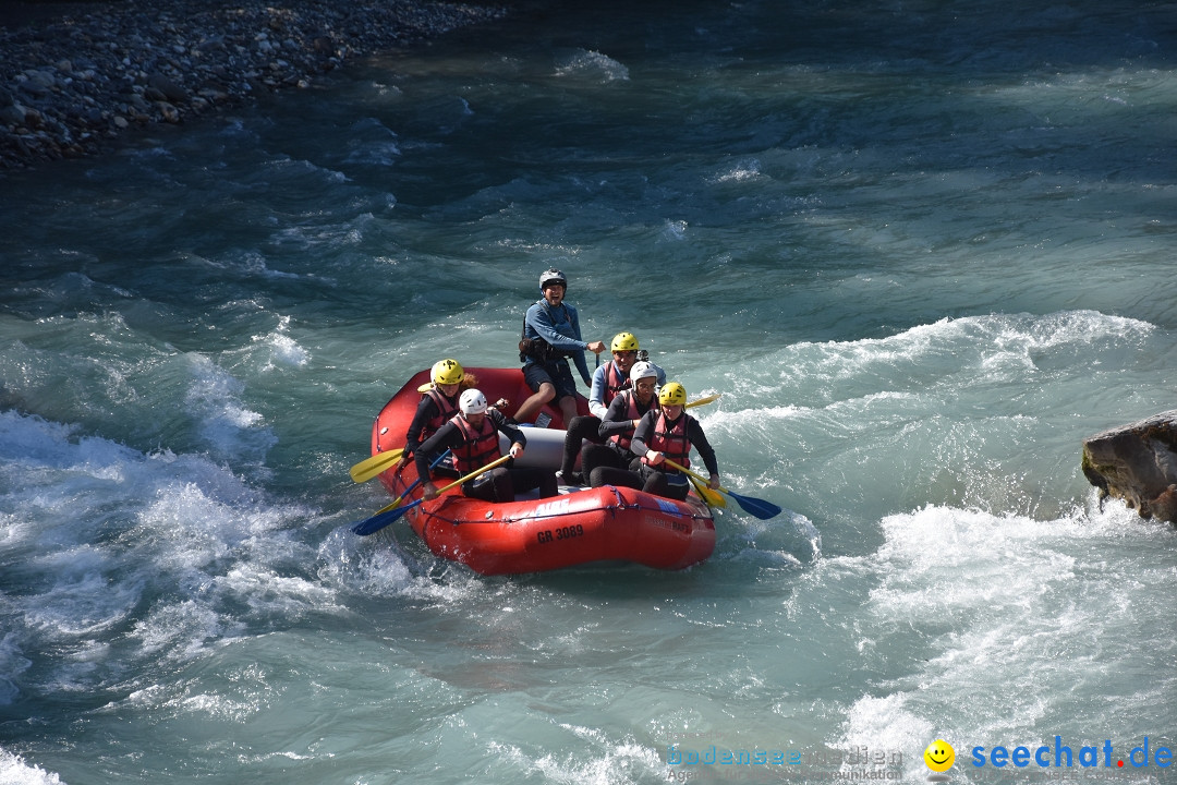 River Rafting: Ilanz-Reichenau - Schweiz, 21.08.2020