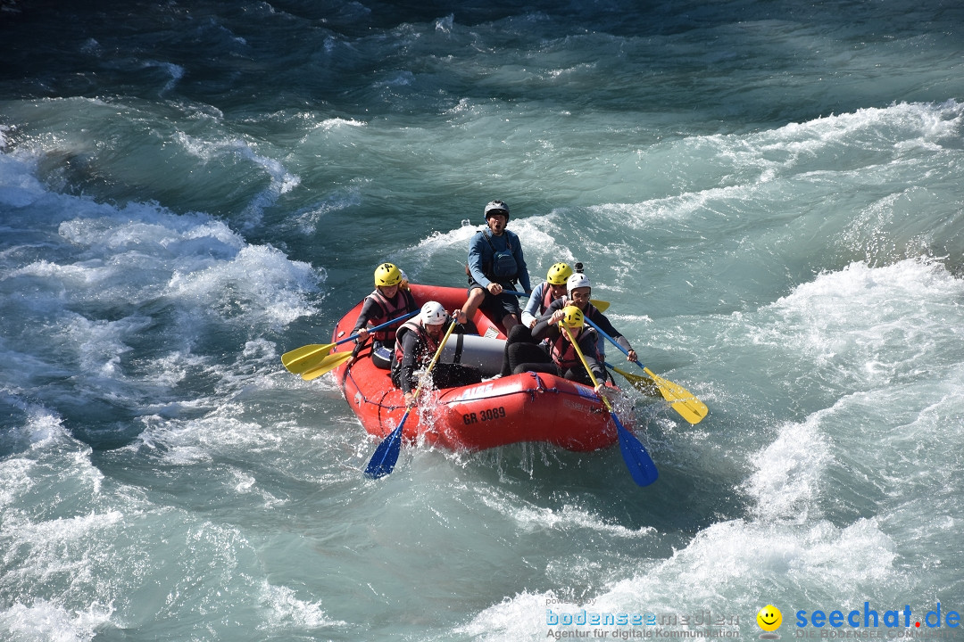 River Rafting: Ilanz-Reichenau - Schweiz, 21.08.2020