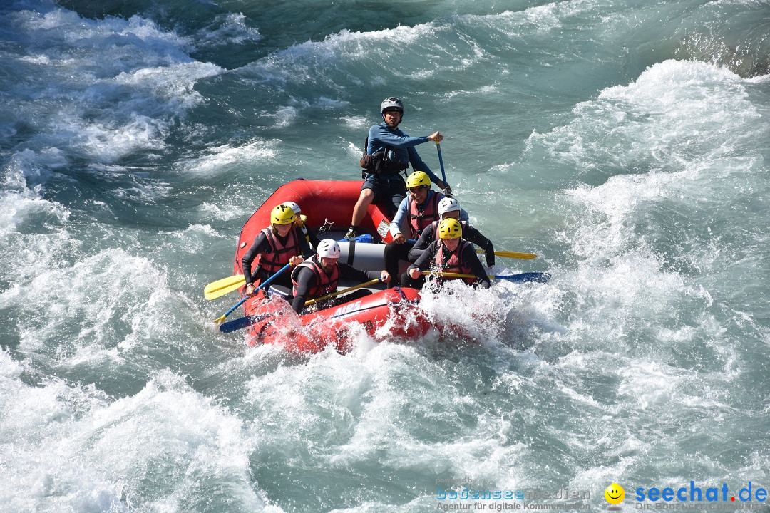 River Rafting: Ilanz-Reichenau - Schweiz, 21.08.2020