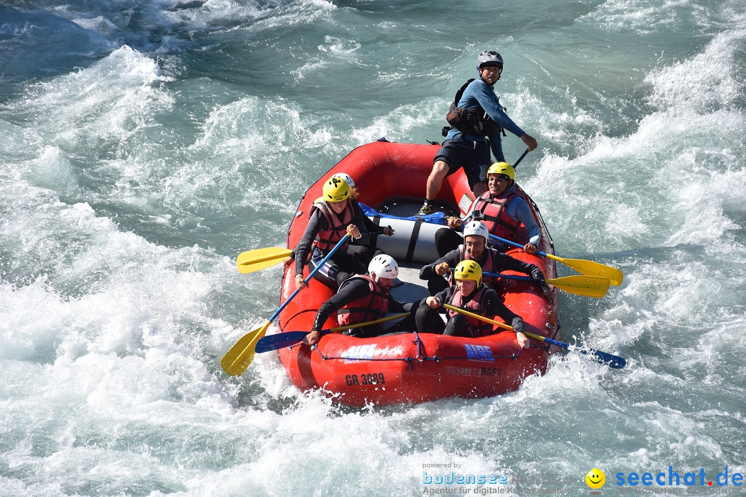 River Rafting: Ilanz-Reichenau - Schweiz, 21.08.2020