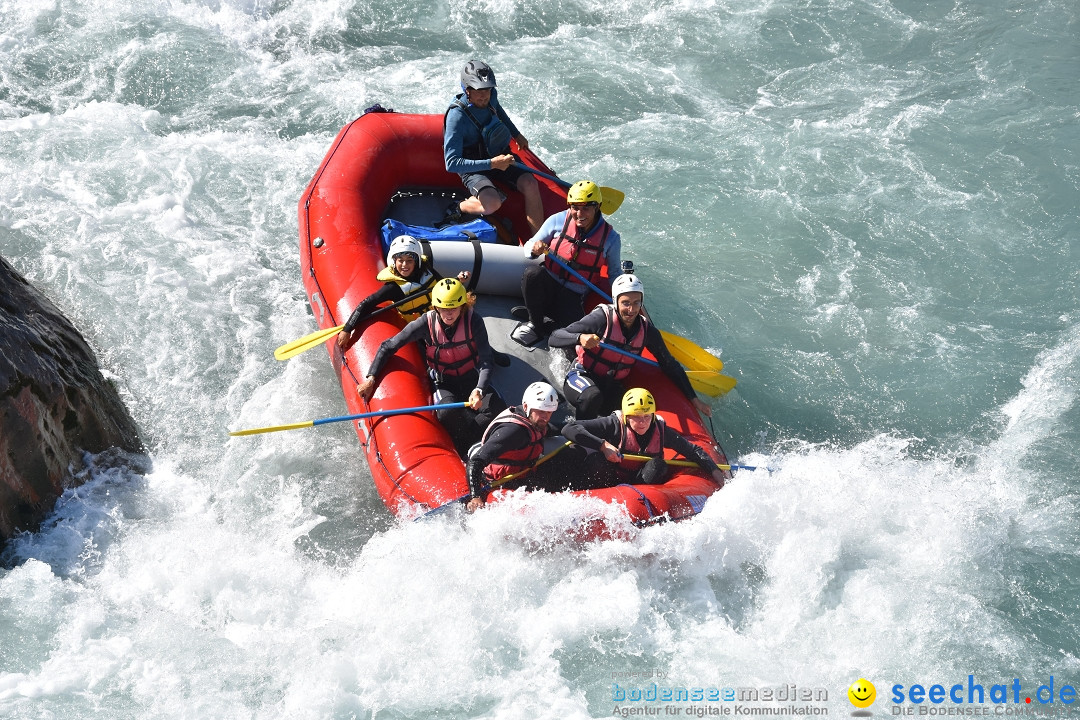 River Rafting: Ilanz-Reichenau - Schweiz, 21.08.2020