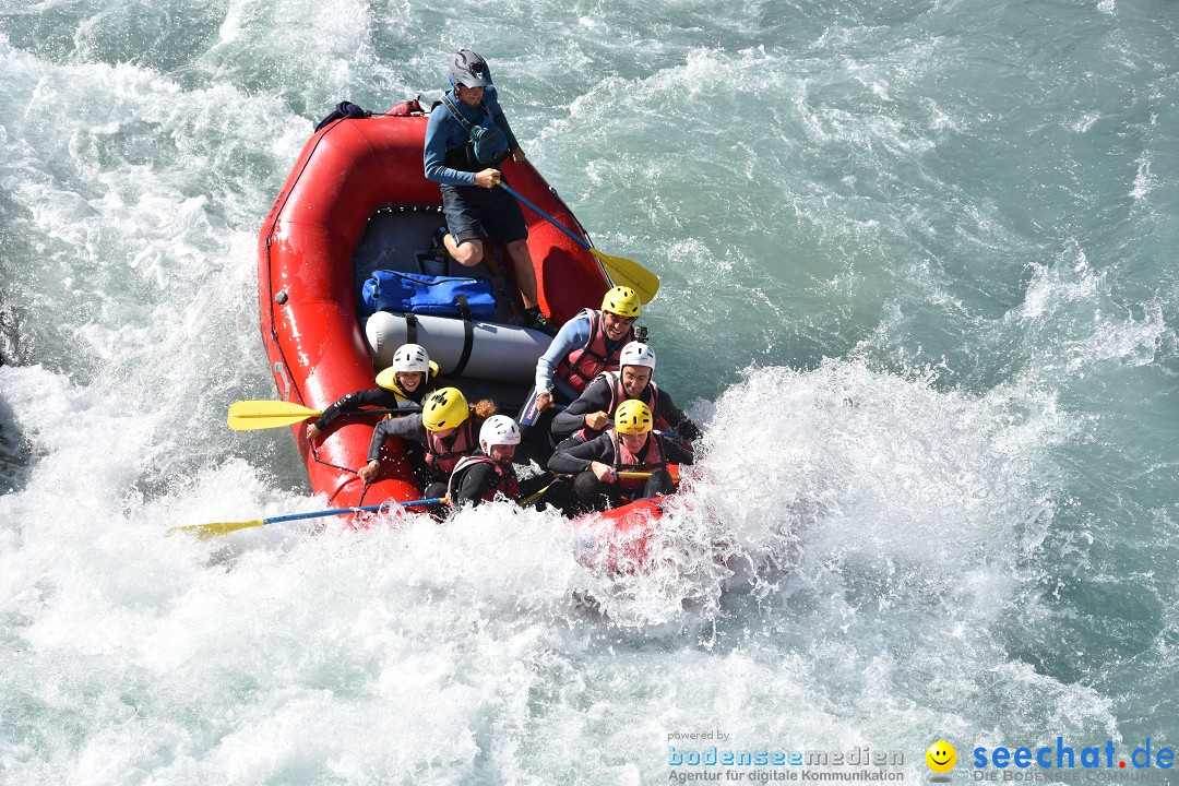 River Rafting: Ilanz-Reichenau - Schweiz, 21.08.2020